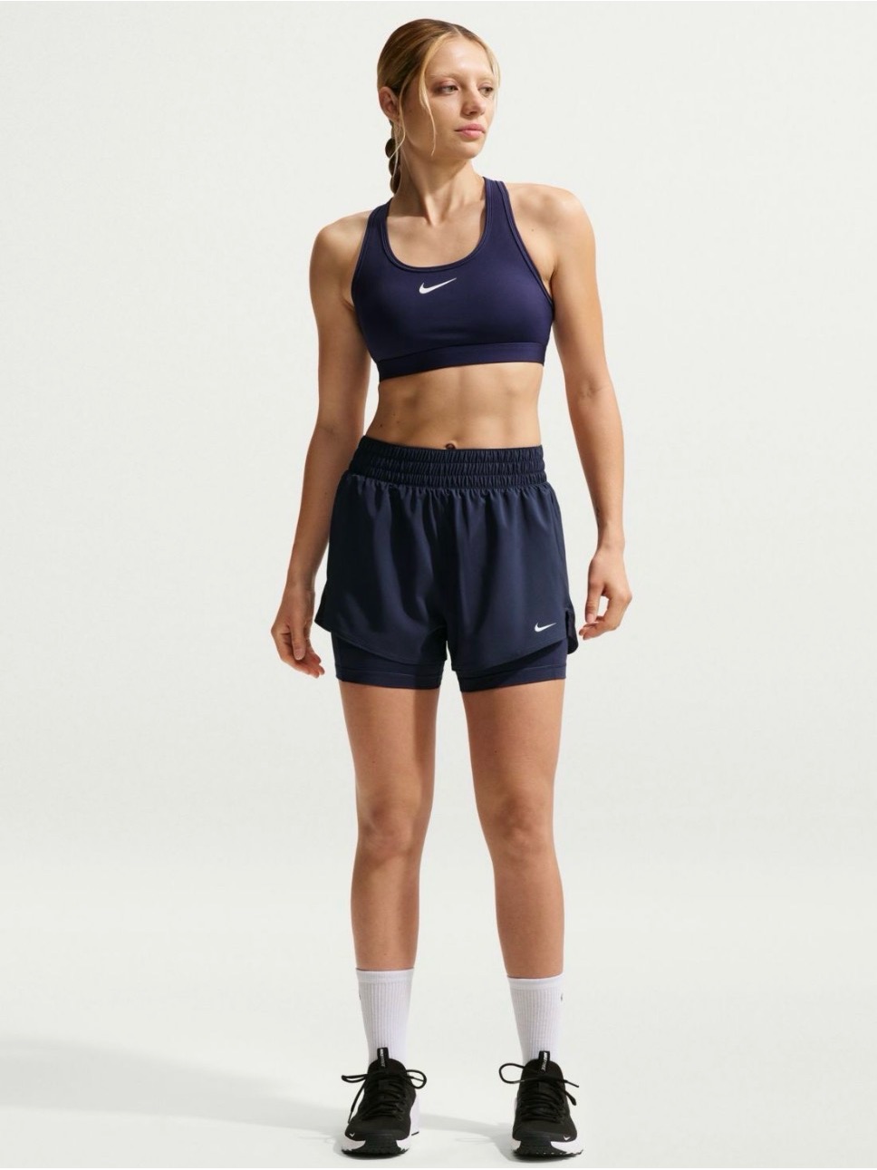 High Waist 2 In 1 Shorts